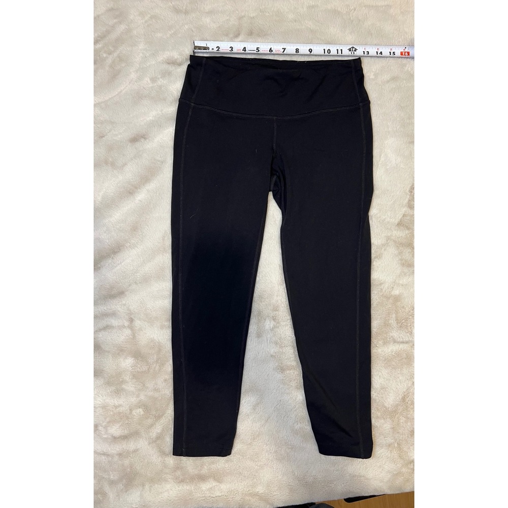 Athleta Womens Leggings Cropped High Waisted Performance Black S